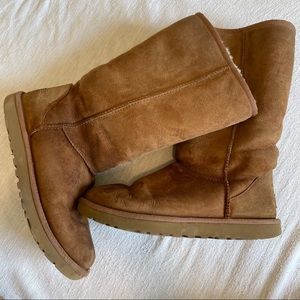 Tall Chestnut Ugg Boots